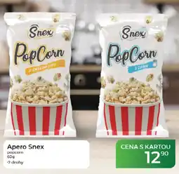 Tamda Foods Apero Snex popcorn nabídka