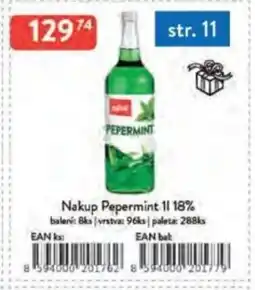 Qanto Nakup Pepermint 18% nabídka