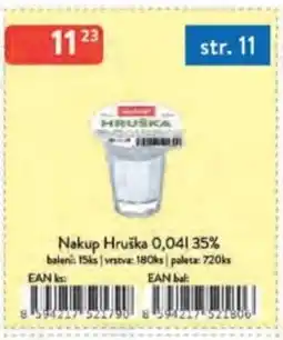 Qanto Nakup Hruška 35% nabídka