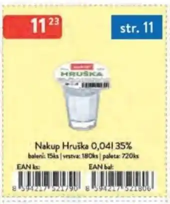 Qanto Nakup Hruška 35% nabídka