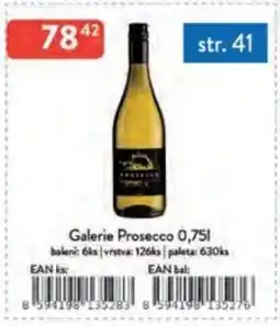 Qanto Galerie Prosecco nabídka