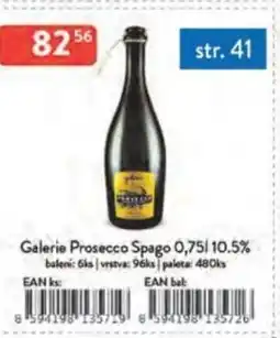 Qanto Galerie Prosecco Spago 10.5% nabídka