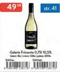 Qanto Galerie Frizzante 10,5% nabídka