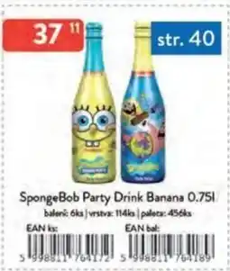 Qanto SpongeBob Party Drink Banana nabídka