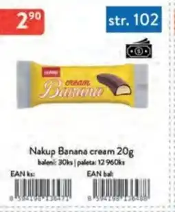 Qanto Nakup Banana cream nabídka