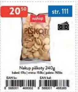 Qanto Nakup piškoty nabídka