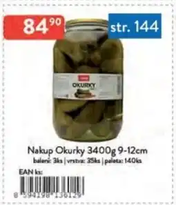 Qanto Nakup Okurky nabídka