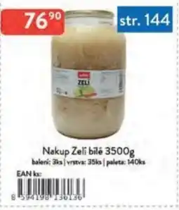 Qanto Nakup Zeli bilé nabídka