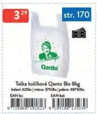 Qanto Taška košilková Qanto Bio nabídka