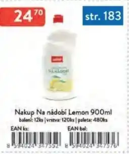 Qanto Nakup Na nádobí Lemon nabídka