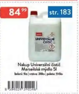Qanto Nakup Univerzální čistič Marseilské mýdlo nabídka