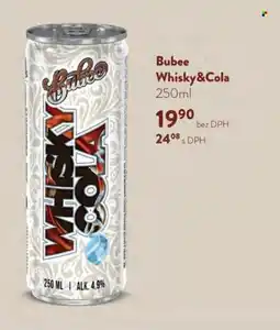 Qanto Bubee Whisky&Cola nabídka