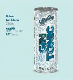 Qanto Bubee Gin&Tonic nabídka