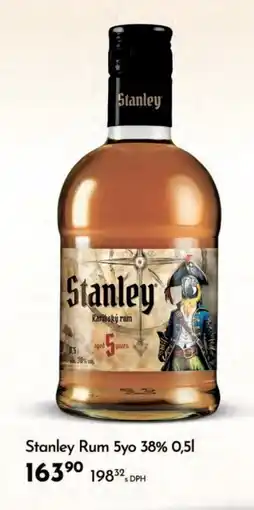 Qanto Stanley Rum 5yo 38% nabídka