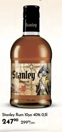 Qanto Stanley Rum 10yo 40% nabídka