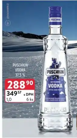 Qanto Puschkin vodka 37,5% nabídka