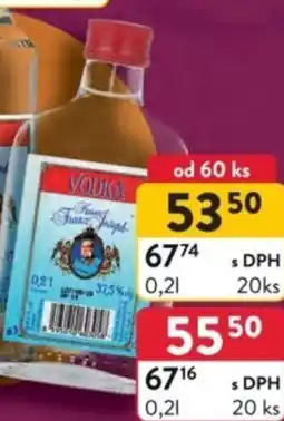 Qanto Vodka Franz Joseph 37,5% nabídka
