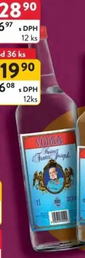 Qanto Vodka Franz Joseph 37,5% nabídka