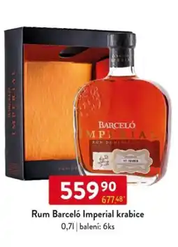 Qanto Rum Barceló Imperial krabice nabídka
