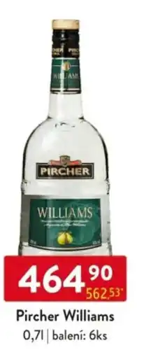 Qanto Pircher Williams nabídka