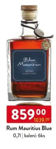 Qanto Rum Mauritius Blue nabídka