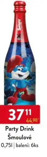 Qanto Party Drink Šmoulové nabídka