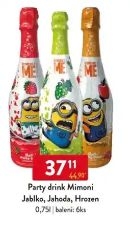 Qanto Party drink Mimoni Jablko, Jahoda, Hrozen nabídka