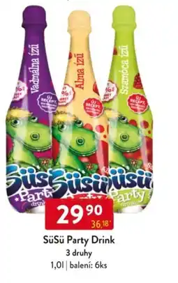 Qanto Süsü Party Drink nabídka