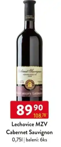 Qanto Lechovice MZV Cabernet Sauvignon nabídka