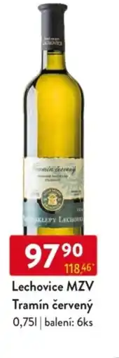 Qanto Lechovice MZV Tramín červený nabídka