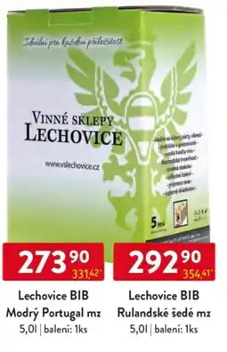 Qanto Lechovice BIB Modrý Portugal mz nabídka