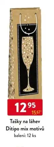 Qanto Tašky na láhev Ditipo mix motivů nabídka