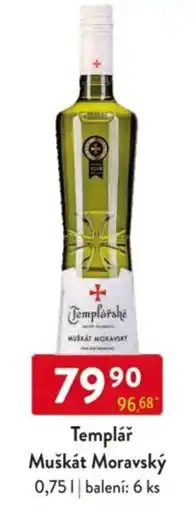 Qanto Templář Muškát Moravský nabídka