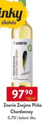 Qanto Znovín Znojmo Pírko Chardonnay nabídka