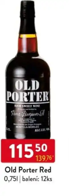 Qanto Old Porter Red nabídka