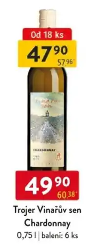 Qanto Trojer Vinařův sen Chardonnay nabídka