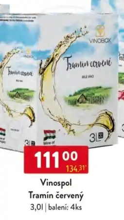 Qanto Vinospol Tramín červený nabídka