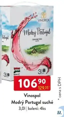 Qanto Vinospol Modrý Portugal suché nabídka