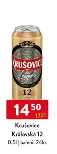 Qanto Krušovice Královská 12 nabídka