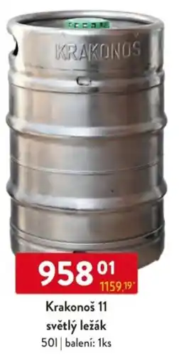 Qanto Krakonoš 11 světlý ležák nabídka