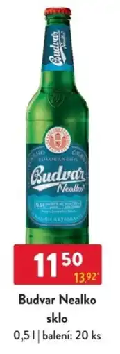 Qanto Budvar Nealko sklo nabídka