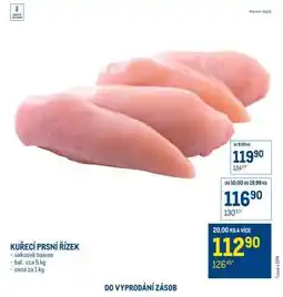 Makro Kuřecí prsní řízek nabídka