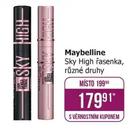 Teta Maybelline Sky High řasenka nabídka