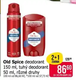 Teta Old Spice Deodorant nabídka