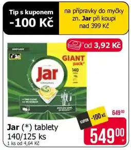 Teta JAR Tablety nabídka