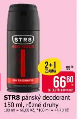 Teta STR8 pánský deodorant 150 ml, různé druhy nabídka