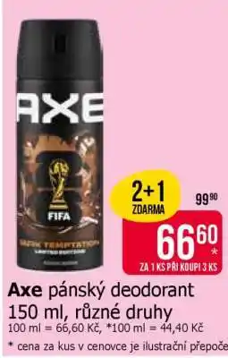 Teta Axe pánský deodorant nabídka