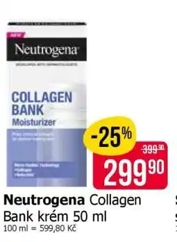 Teta Neutrogena Collagen Bank krém 50 ml nabídka