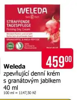 Teta Weleda zpevňující denní krém s granátovým jablkem 40 ml nabídka