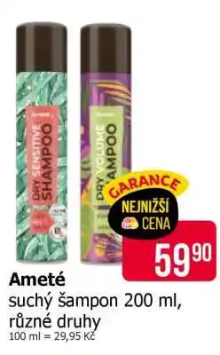 Teta Ameté suchý šampon 200 ml nabídka
